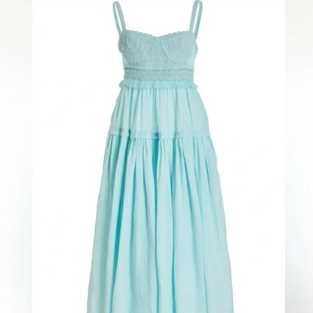 Ulla Johnson Giselle Handmade Crochet Dress